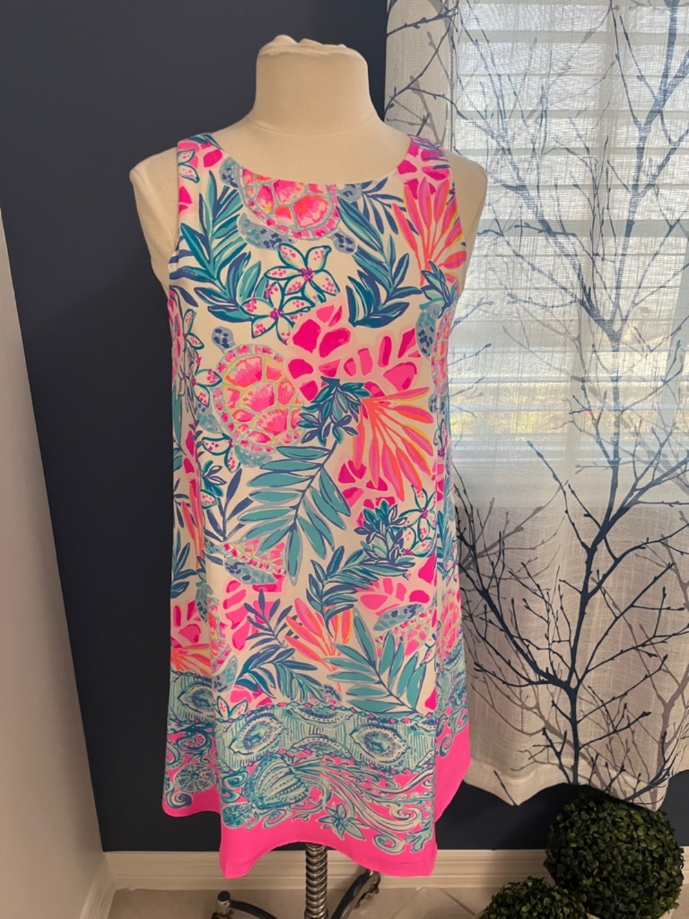 Lilly Pulitzer Jackie Silk Shift Dress